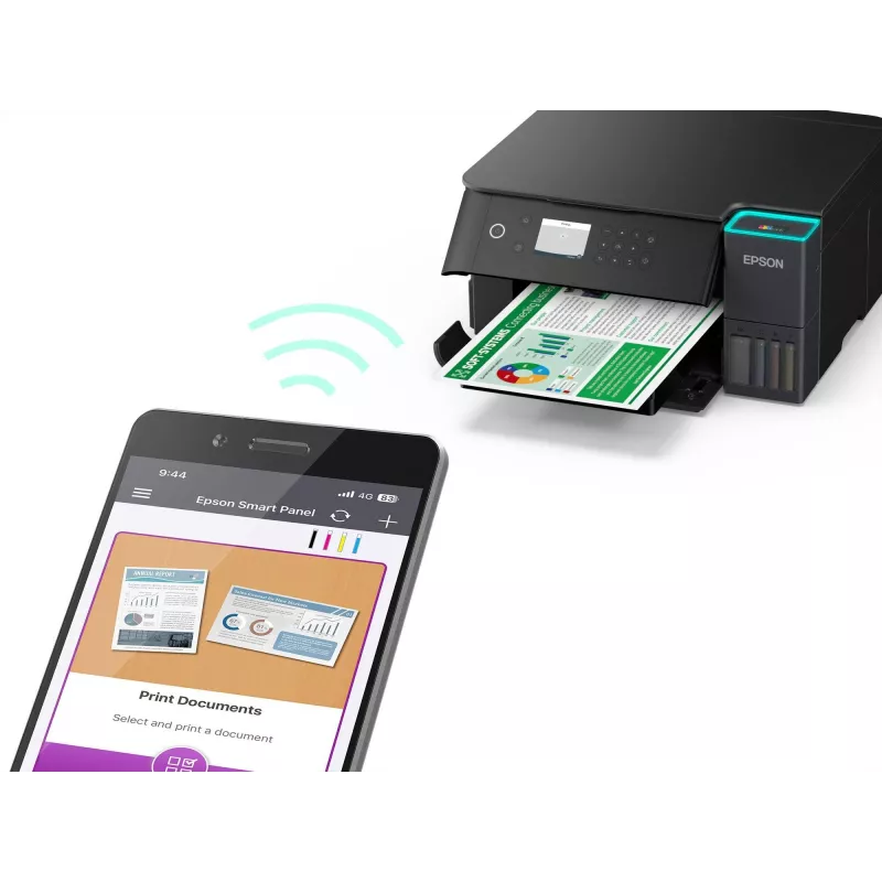 Multifunctionele inkjetprinter Epson EcoTank L6360 — kleur, A4, 4800x1200 dpi, 35 ppm, Wi-Fi, dubbelzijdig