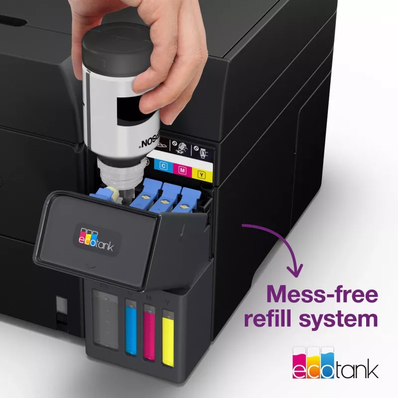 Multifunctionele inkjetprinter Epson EcoTank L6360 — kleur, A4, 4800x1200 dpi, 35 ppm, Wi-Fi, dubbelzijdig