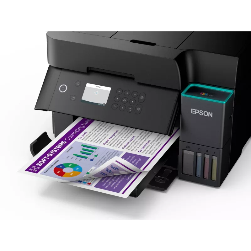 Multifunctionele inkjetprinter Epson EcoTank L6370 — kleur, A4, 4800x1200 dpi, Wi-Fi, Ethernet
