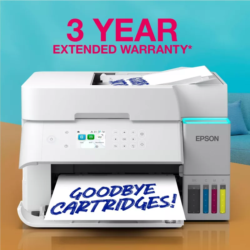 Multifunctionele inkjetprinter Epson EcoTank L6376 — kleur, A4, 4800 x 1200 dpi, 35 ppm, Wi-Fi, Ethernet, dubbelzijdig