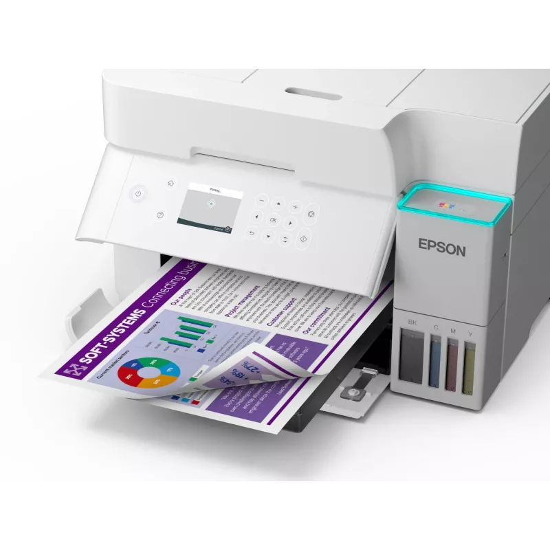 Multifunctionele inkjetprinter Epson EcoTank L6376 — kleur, A4, 4800 x 1200 dpi, 35 ppm, Wi-Fi, Ethernet, dubbelzijdig