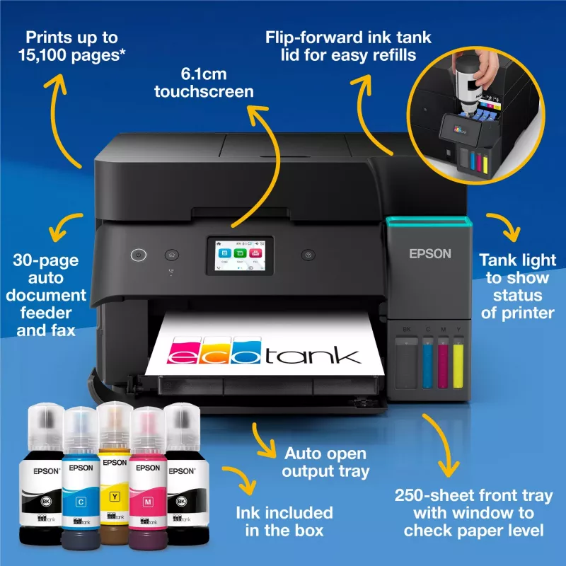Epson EcoTank L6390 inkjet A4 4800 x 1200 DPI Wi-Fi