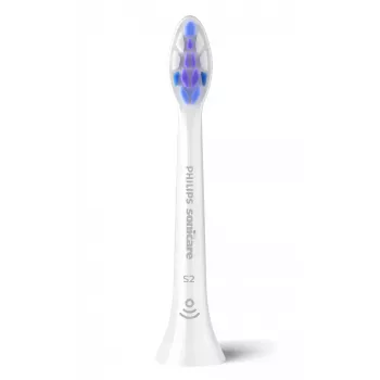 Opzetborstels Philips HX6052/87 Sensitive 2-pack, extra zachte haren, wit