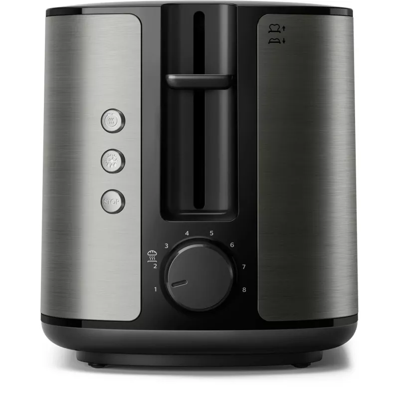 Philips Viva Collection HD2651/80 toaster 8 2 sneetjes 1050 W titanium