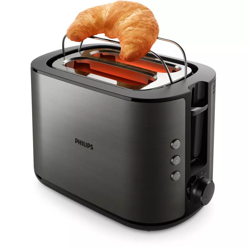 Philips Viva Collection HD2651/80 toaster 8 2 sneetjes 1050 W titanium