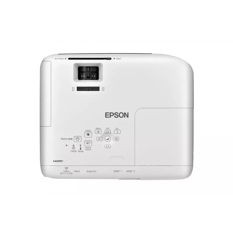 Projector Epson EB-FH08 3600 ANSI lumen 3LCD 1080p, 16:9, lamp, 2,7 kg, HDMIx2