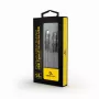 GEMBIRD Premium katoenen gevlochten USB Type-C naar micro-USB oplaad- en datakabel, 1,5 m - grijs
