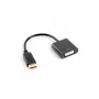 LANBERG videokabel-adapter DisplayPort DVI-D 0,1 m zwart