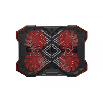 GENESIS Oxid 260 laptop-koelpad 43,9 cm (17,3 inch) 1010 tpm zwart, rood