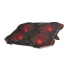 GENESIS Oxid 260 laptop-koelpad 43,9 cm (17,3 inch) 1010 tpm zwart, rood