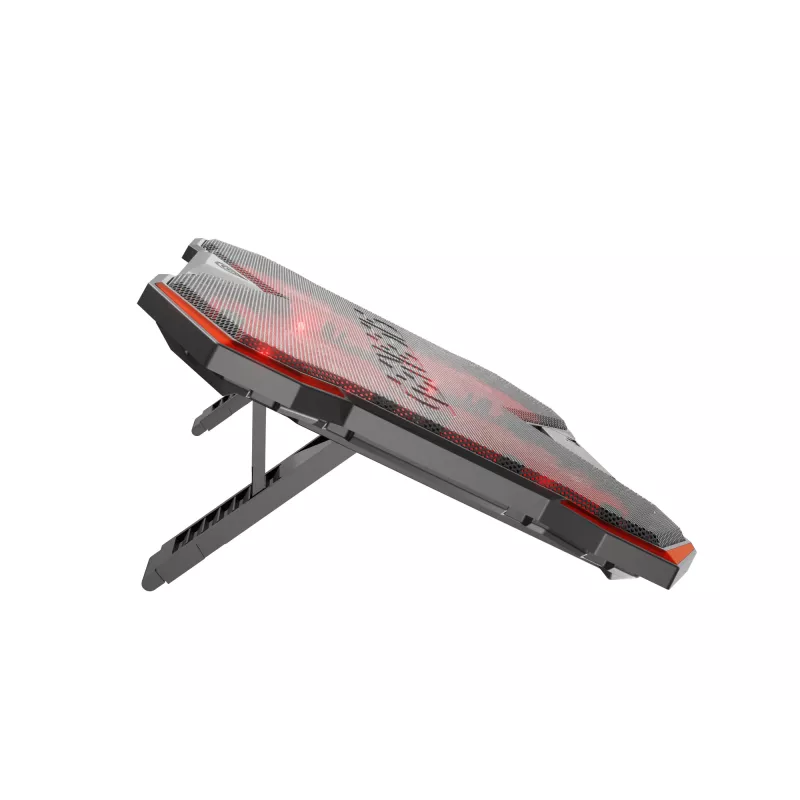 GENESIS Oxid 260 laptop-koelpad 43,9 cm (17,3 inch) 1010 tpm zwart, rood