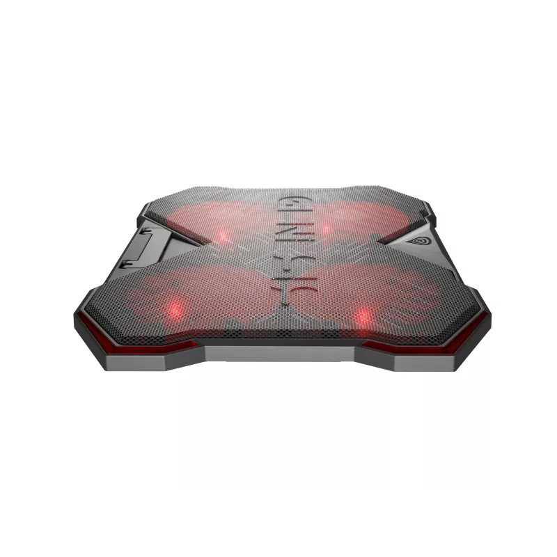 GENESIS Oxid 260 laptop-koelpad 43,9 cm (17,3 inch) 1010 tpm zwart, rood