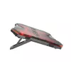 GENESIS Oxid 260 laptop-koelpad 43,9 cm (17,3 inch) 1010 tpm zwart, rood