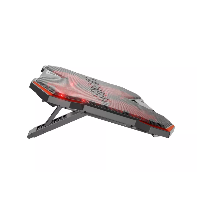 GENESIS Oxid 260 laptop-koelpad 43,9 cm (17,3 inch) 1010 tpm zwart, rood