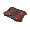 GENESIS Oxid 260 laptop-koelpad 43,9 cm (17,3 inch) 1010 tpm zwart, rood