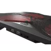 GENESIS Oxid 260 laptop-koelpad 43,9 cm (17,3 inch) 1010 tpm zwart, rood