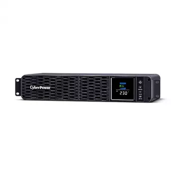 CYBERPOWER CP1200EIPFCRM2U line-interactieve UPS 12 kVA / 720 W, 8 AC-stopcontacten, onderhoudsvrije loodaccu, rackmount, zwart
