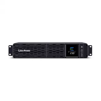 CYBERPOWER CP2000EIPFCRM2U noodstroomvoorziening 2 kVA / 1200 W, 8 AC-stopcontacten, rackmontage, gesloten loodaccu