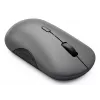 Lenovo 700 draadloze ambidextrische muis — RF + Bluetooth, optisch 4000 DPI, 8 knoppen, grijs