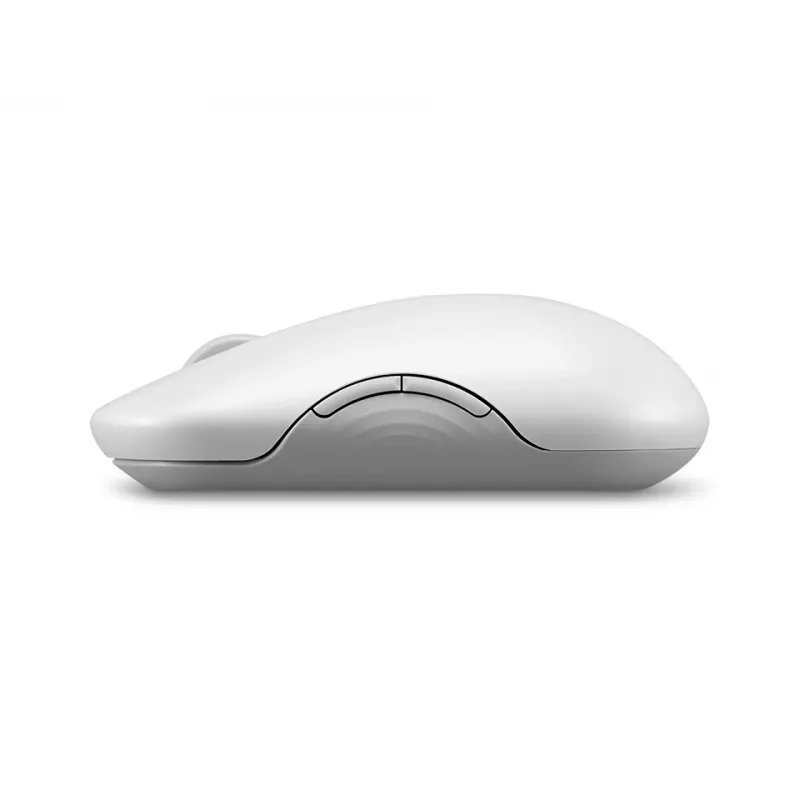 Lenovo 700 draadloze stille muis multi-device, ambidextrisch, optisch, 4000 DPI, RF + Bluetooth, 8 knoppen, wit