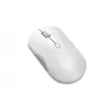 Lenovo 700 draadloze stille muis multi-device, ambidextrisch, optisch, 4000 DPI, RF + Bluetooth, 8 knoppen, wit
