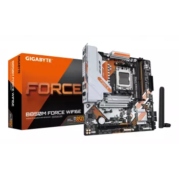 GIGABYTE B850M FORCE WIFI6E moederbord, AMD B850, socket AM5, Micro ATX