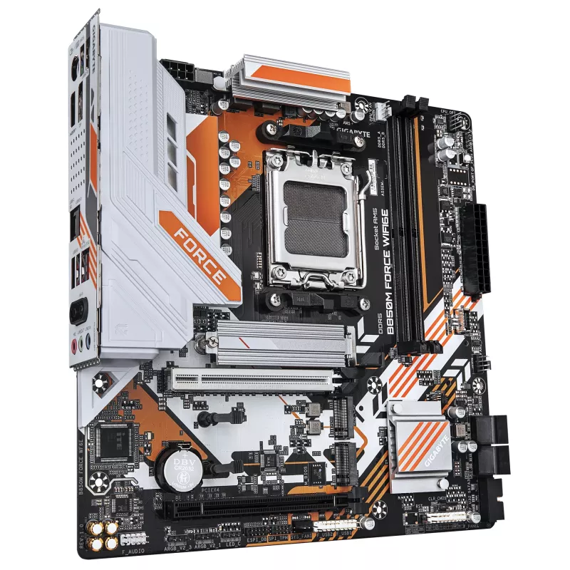 GIGABYTE B850M FORCE WIFI6E moederbord, AMD B850, socket AM5, Micro ATX