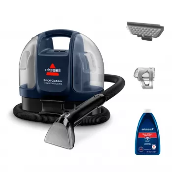 Bissell SpotClean Mini draadloze tapijtreiniger handapparaat zwart, blauw