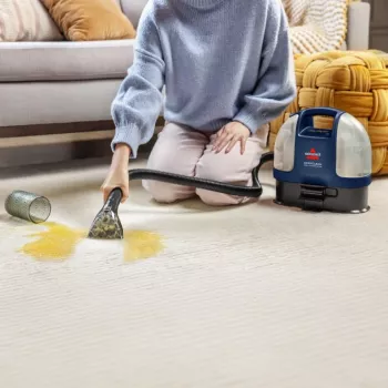 Bissell SpotClean Mini draadloze tapijtreiniger handapparaat zwart, blauw