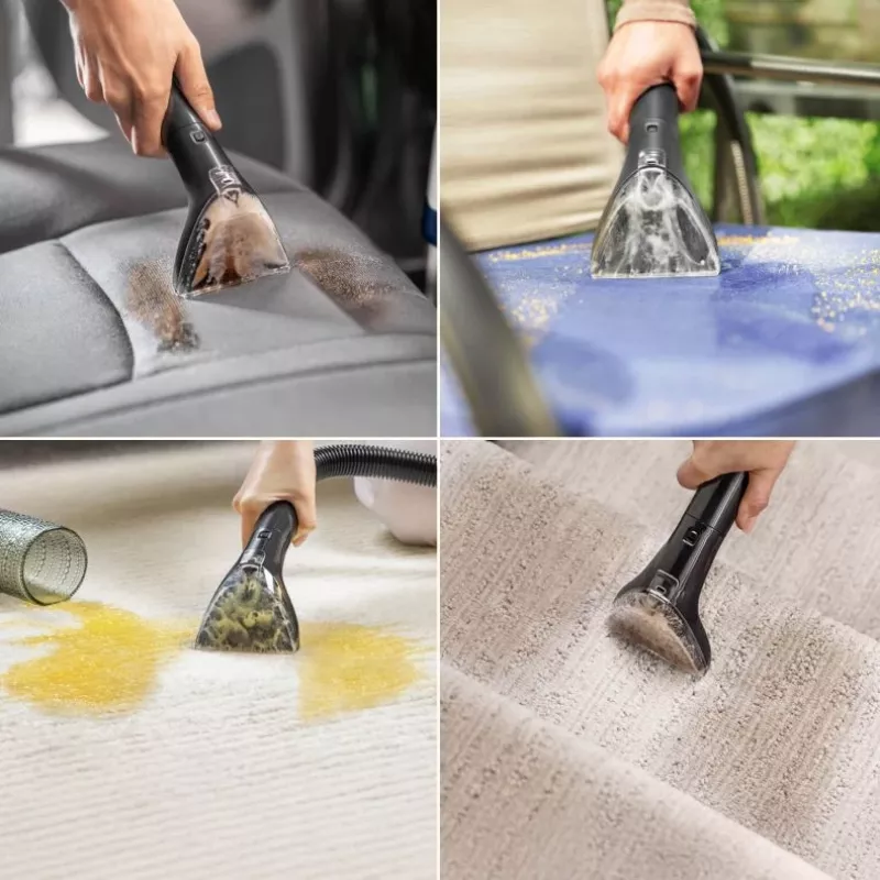 Bissell SpotClean Mini draadloze tapijtreiniger handapparaat zwart, blauw