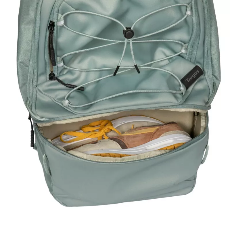 Rugzak TARGUS Work+Play Flex Ecosmart TBB65905GL voor 15–16 inch laptops, gerecycled polyester, groen