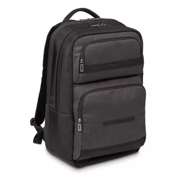 Targus CitySmart rugzak casual rugzak zwart, grijs, kunstleer, polyurethaan (PU)