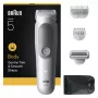 Braun Series 5 lichaamshaartrimmer/scheerapparaat, lichtgrijs