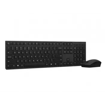 Lenovo 4X31R64357 toetsenbord muis inclusief Office RF Wireless + Bluetooth QWERTY Nordisch grijs
