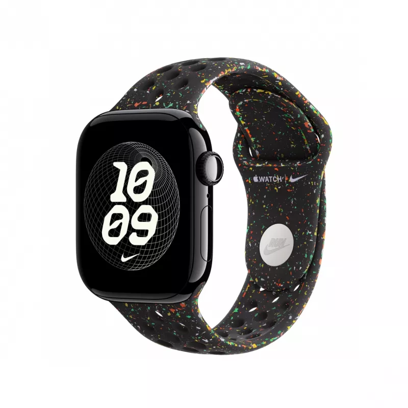 Band Apple MGAE4ZM/A smartwatch-accessoire zwart aluminium fluorelastomeer