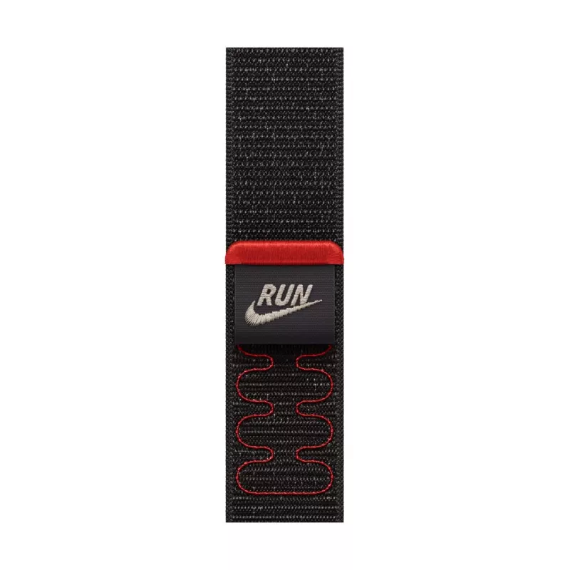 Band Apple 42mm Midnight zwart Nike Sport Loop zwart