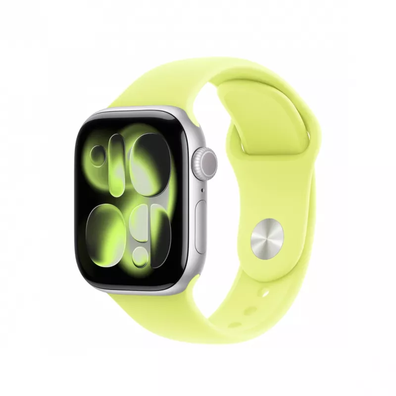 APPLE 42mm neongeel sportband – M/L