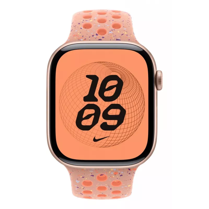 Band Apple Nike Sport Band MGC74ZM/A roze aluminium fluorelastomeer 46 mm
