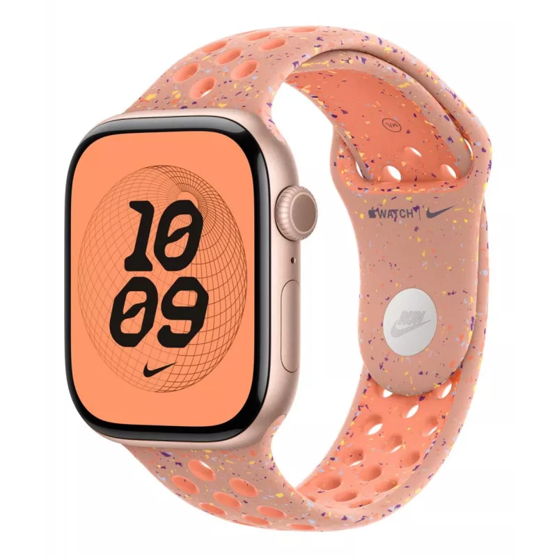 Band Apple Nike Sport Band MGC74ZM/A roze aluminium fluorelastomeer 46 mm