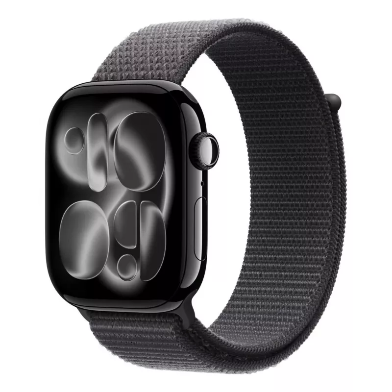 APPLE 46mm donkergrijze Sport Loop