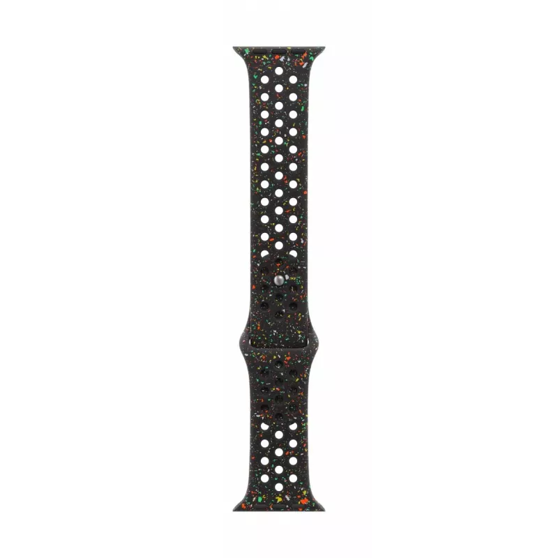 APPLE 46mm Midnight zwart Nike Sport Band - S/M