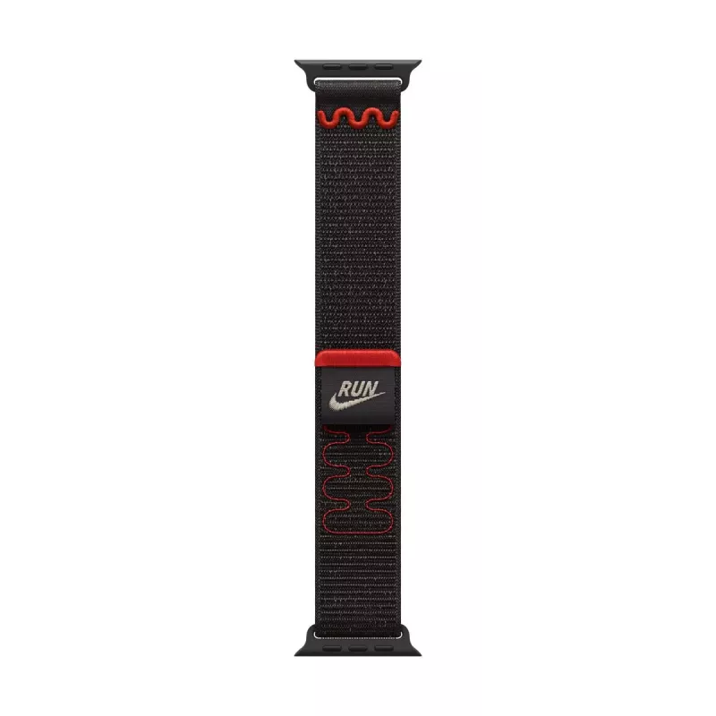 APPLE 46mm Midnight zwart Nike Sport Loop