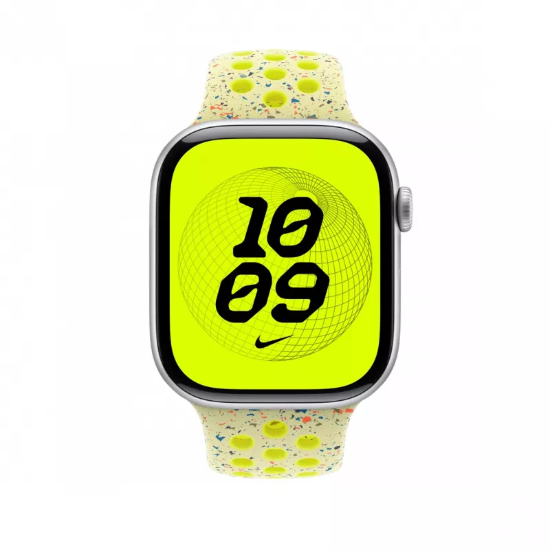 Band Apple MGC14ZM/A geel aluminium fluorelastomeer smartwatch