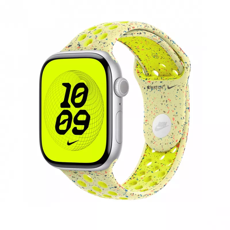 Band Apple MGC14ZM/A geel aluminium fluorelastomeer smartwatch