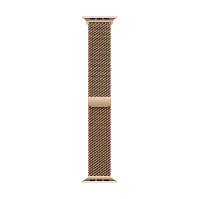 Band Apple 46 mm goud Milanese Loop M/L smartwatch goud