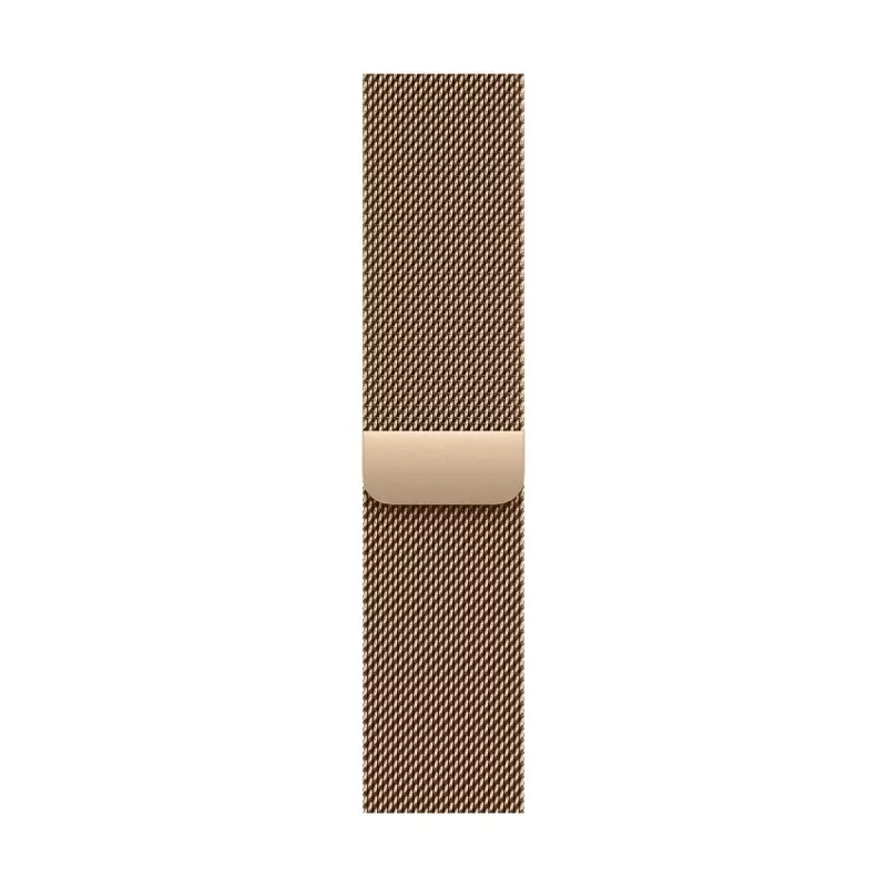 Band Apple 46 mm goud Milanese Loop M/L smartwatch goud