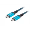 Lanberg CA-CMCM-44CU-0005-BK USB-C M/M USB4-kabel 0,5 m, 240 W, 8K 60 Hz