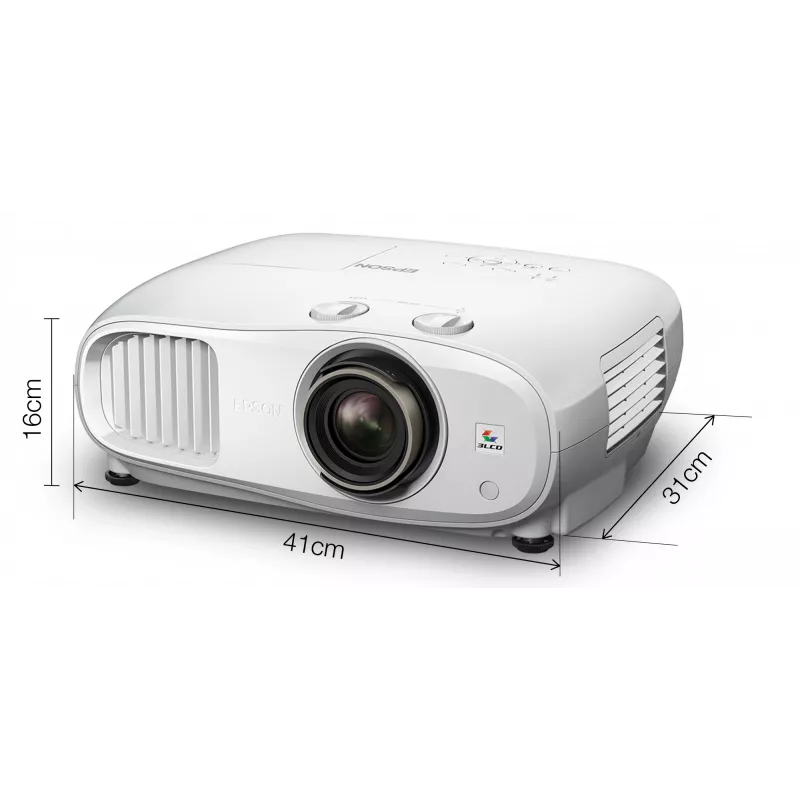 Epson EH-TW7100 standaardafstandprojector 3000 ANSI lumen 3LCD UHD 4K (3840x2160) 3D wit