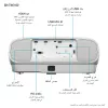 Epson EH-TW7100 standaardafstandprojector 3000 ANSI lumen 3LCD UHD 4K (3840x2160) 3D wit