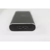 SSD Icy Box 1x mSATA SSD naar USB 3.0 host aluminium zwart IB-183M2